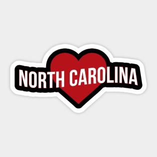 North Carolina Love Sticker